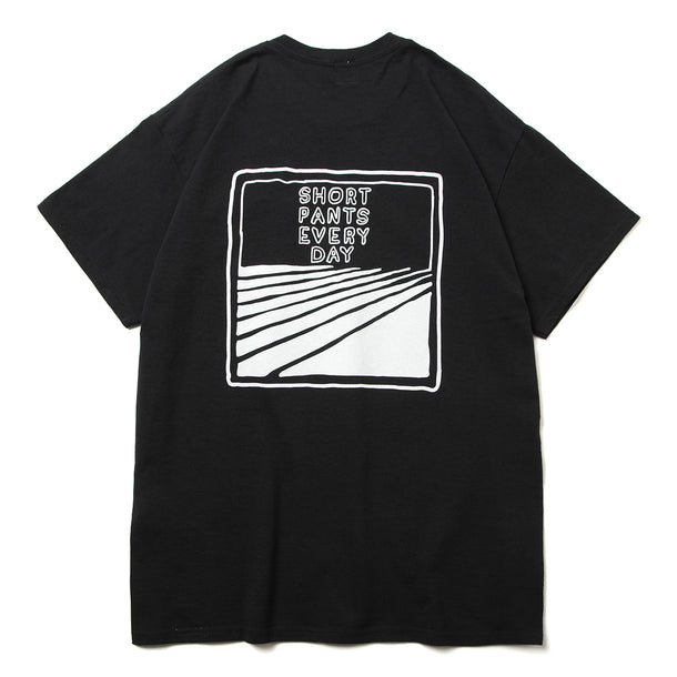 TEAM T-SHIRTS - BLACK × WHITE