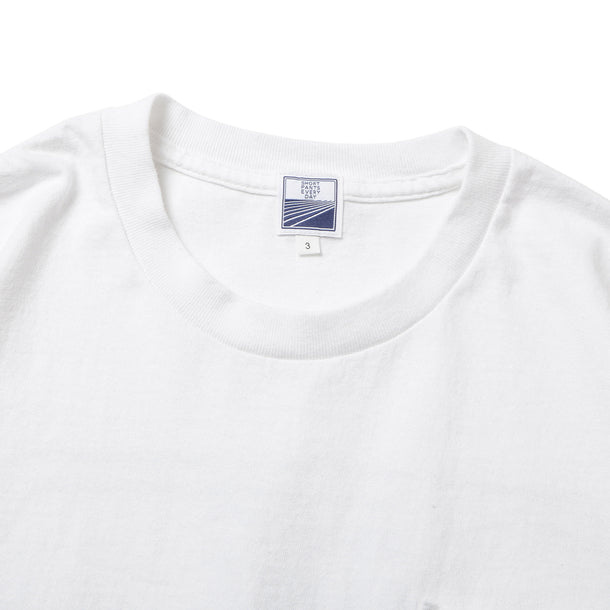 TEAM T-SHIRTS - WHITE × BLUE