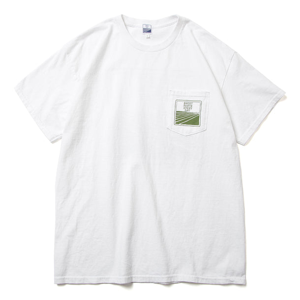 TEAM T-SHIRTS - WHITE × KHAKI