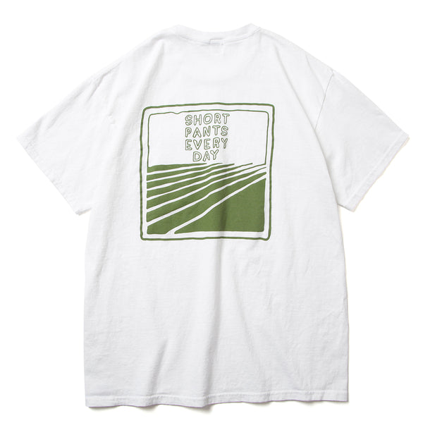 TEAM T-SHIRTS - WHITE × KHAKI