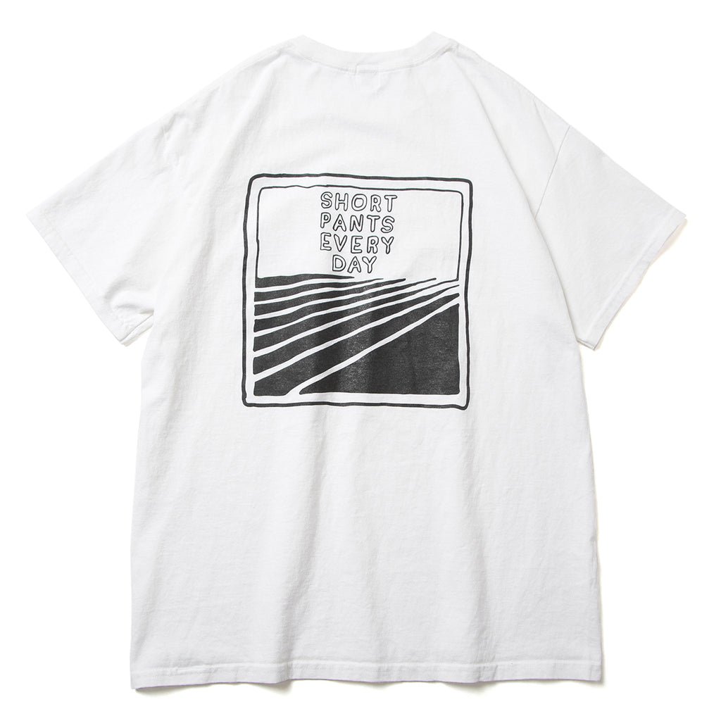 TEAM T-SHIRTS - WHITE × BLACK