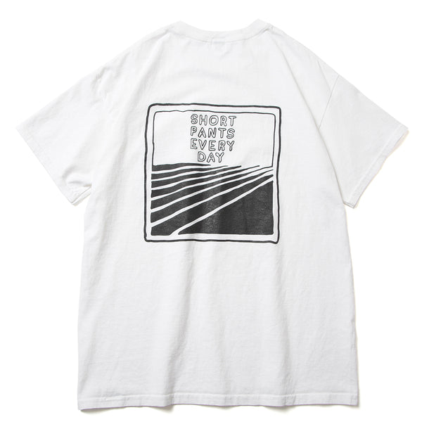 TEAM T-SHIRTS - WHITE × BLACK