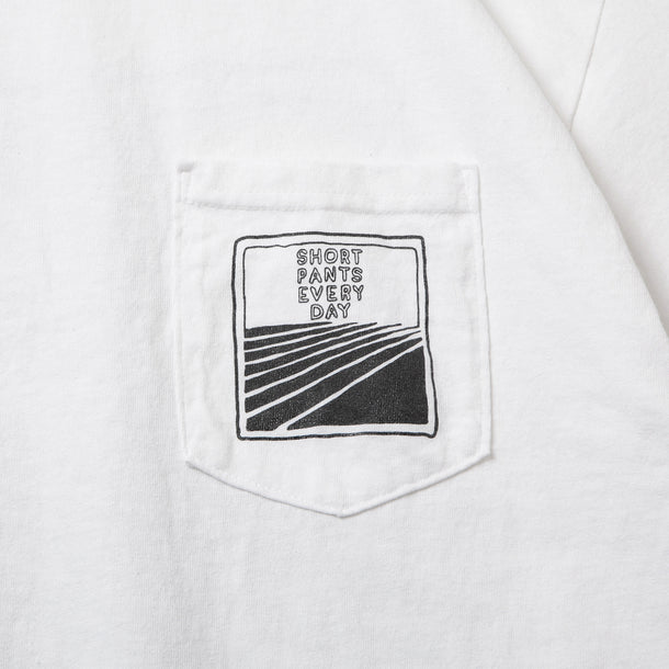 TEAM T-SHIRTS - WHITE × BLACK