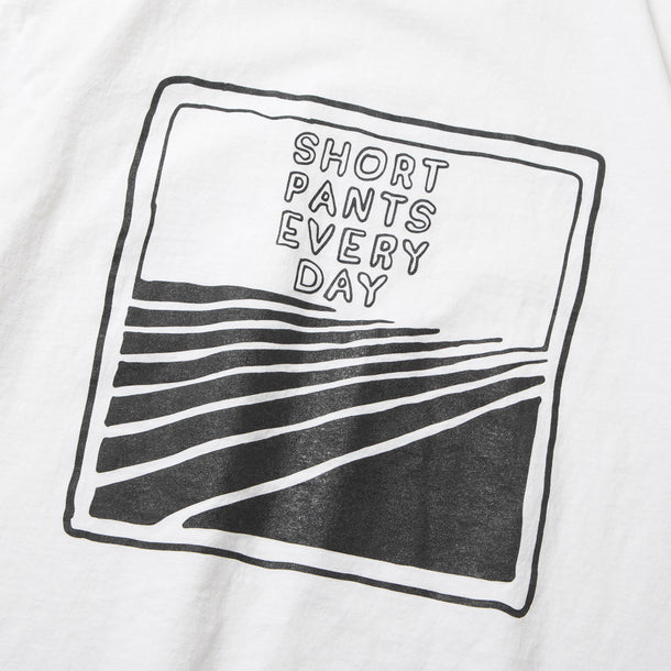 TEAM T-SHIRTS - WHITE × BLACK